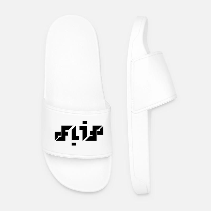 FLIP - Men’s Pool Sliders - white