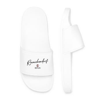 Reinickendorf - Berlin Flag - Berlin Bear - Men’s Pool Sliders - white - Front