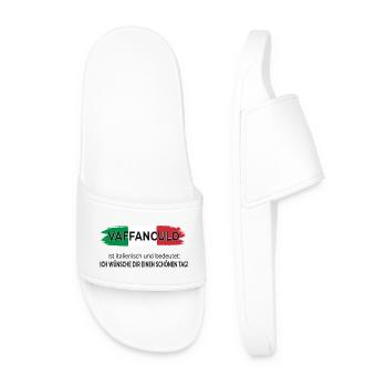 Vaffanculo – Have a nice day - Men’s Pool Sliders - white - Front