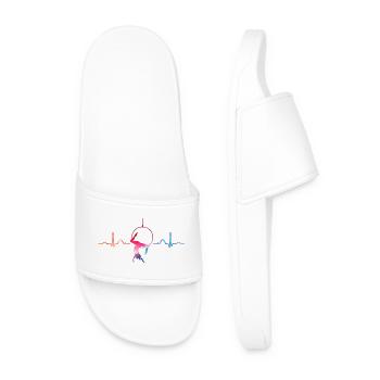 Anneau aérien Rythme de cœur Lyra Anneau aérien - Claquettes Homme - blanc - Devant