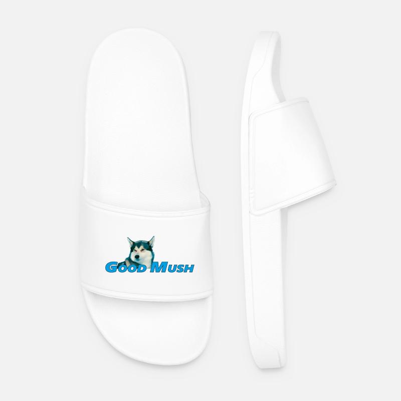 GOOD MUSH - Männer Badelatschen - Weiß