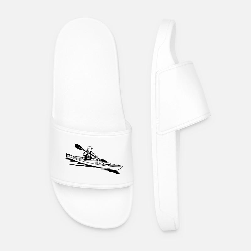 Kayaking - Men’s Pool Sliders - white