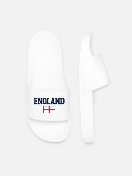 England Flag Identity Tee - Männer Badelatschen - Weiß