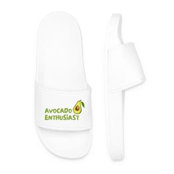 Avocado Enthusiast Design - Claquettes Homme - blanc - Devant