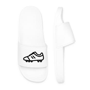 chaussure de football crampons - Claquettes Homme - blanc - Devant