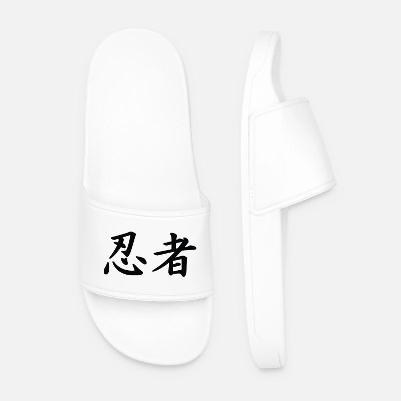 ninjas - Männer Badelatschen - Weiß