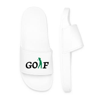 Golf - Männer Badelatschen - Weiß - Vorne