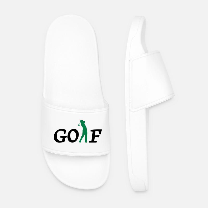golf - Men’s Pool Sliders - white