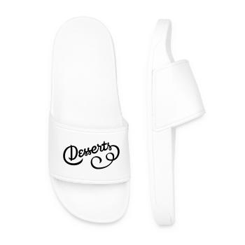 Super design pour ceux qui ont la dent sucrée - Claquettes Homme - blanc - Devant