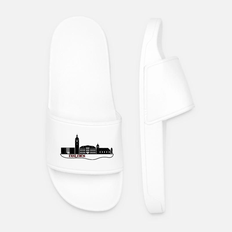 Skyline experience - Men’s Pool Sliders - white