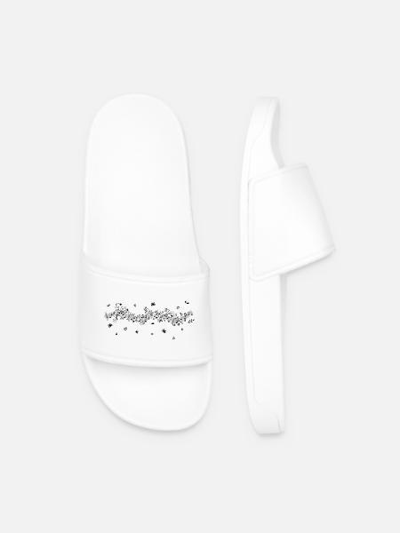 Notes de musique - Claquettes Homme - blanc