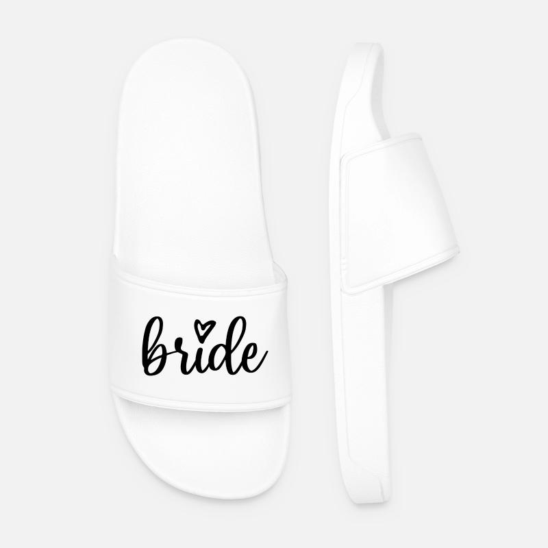 Bride - Männer Badelatschen - Weiß