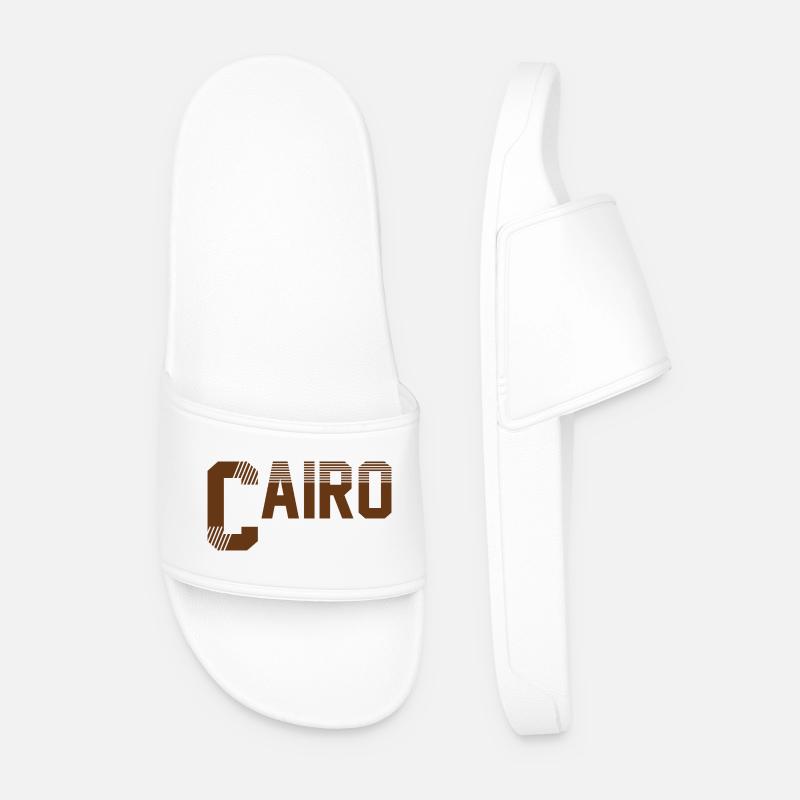 Kairo - Männer Badelatschen - Weiß