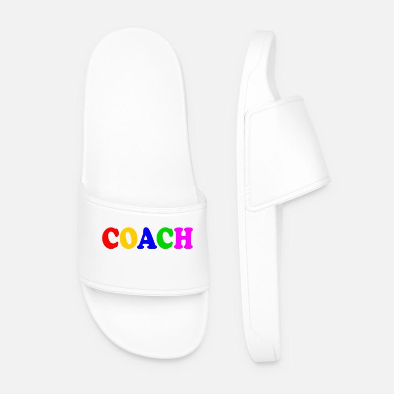 Coach - Männer Badelatschen - Weiß