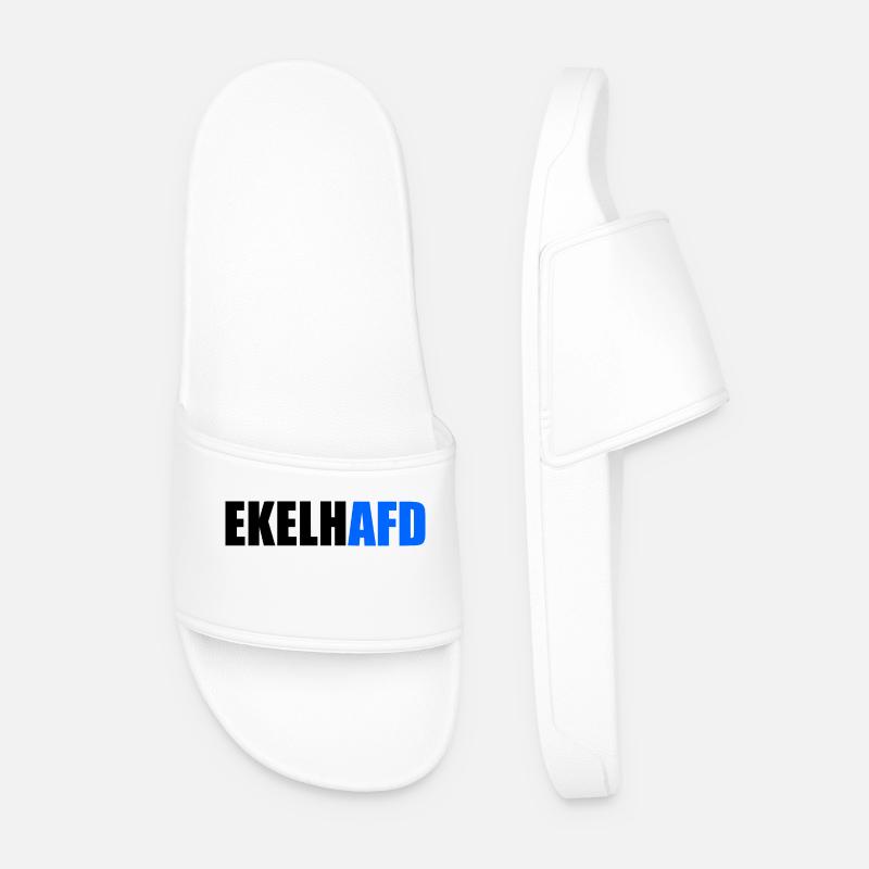 Ekelhafd - Männer Badelatschen - Weiß