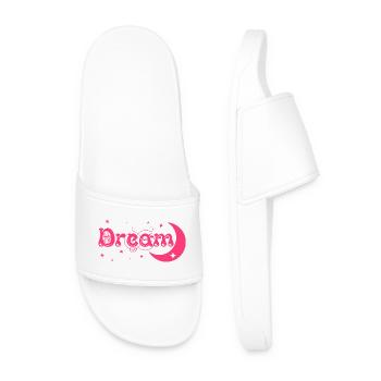 Dream / Traum - Männer Badelatschen - Weiß - Vorne