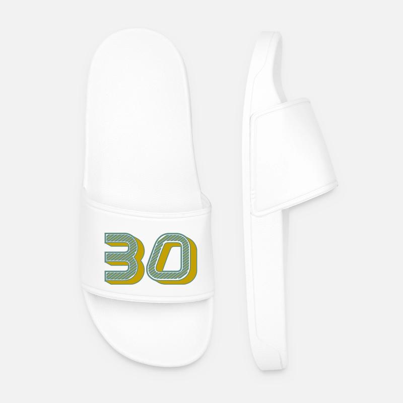 30 - Men’s Pool Sliders - white