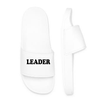 Leader - Männer Badelatschen - Weiß - Vorne