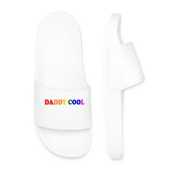 Daddy cool - Men’s Pool Sliders - white - Front