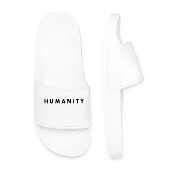 Humanity - Männer Badelatschen - Weiß - Vorne