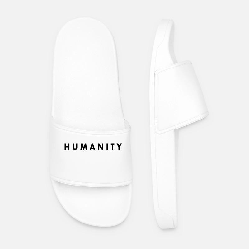 Humanity - Men’s Pool Sliders - white