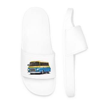 Barkas B1000 // Illustration - Claquettes Homme - blanc - Devant