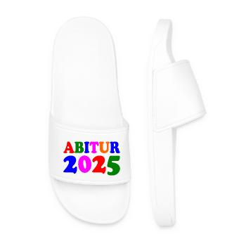 Abitur 2025 - Men’s Pool Sliders - white - Front