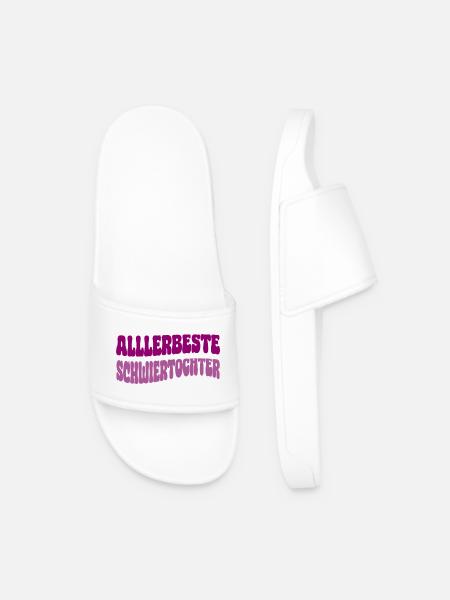 Best daughter-in-law - Men’s Pool Sliders - white