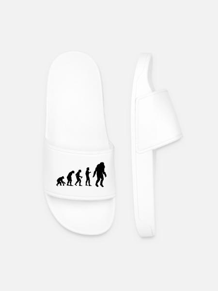 Bigfoot Sasquatch Cache-cache Dictons - Claquettes Homme - blanc