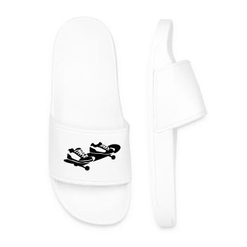 Skateboard - Claquettes Homme - blanc - Devant