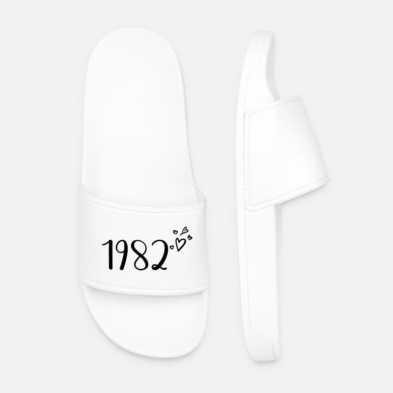 1982 - Men’s Pool Sliders - white