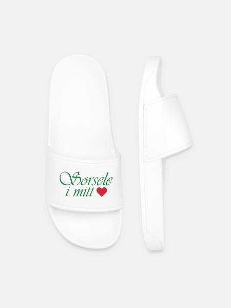 Sorsele dans mon cœur - Claquettes Homme - blanc