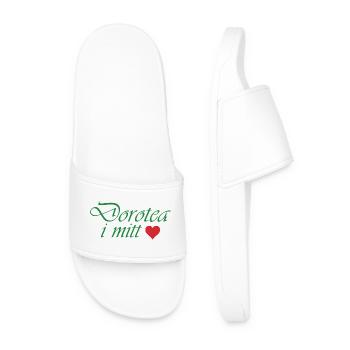 Dorotea in my heart - Men’s Pool Sliders - white - Front
