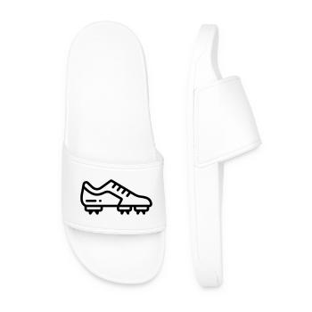 football boots - Men’s Pool Sliders - white - Front