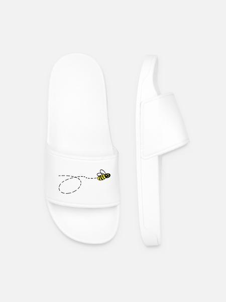 Flotte abeille 2 - Claquettes Homme - blanc