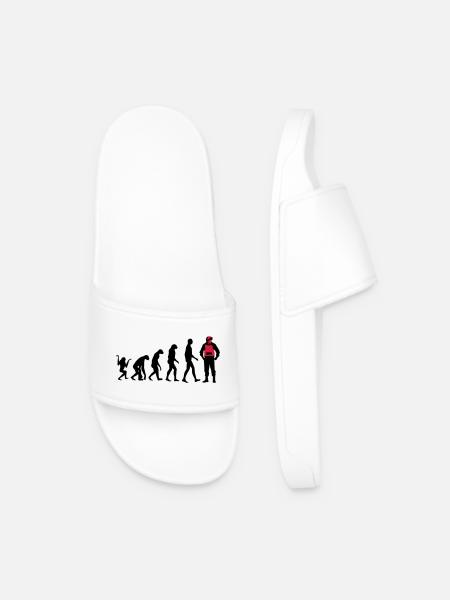 Police - Men’s Pool Sliders - white