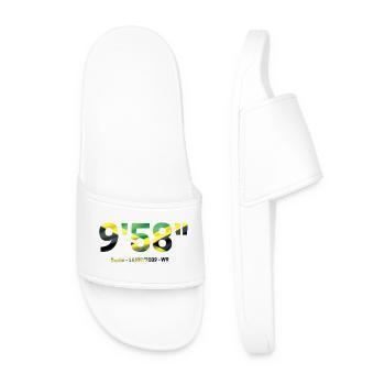 9,58" - Bolt the fastest man - Claquettes Homme - blanc - Devant
