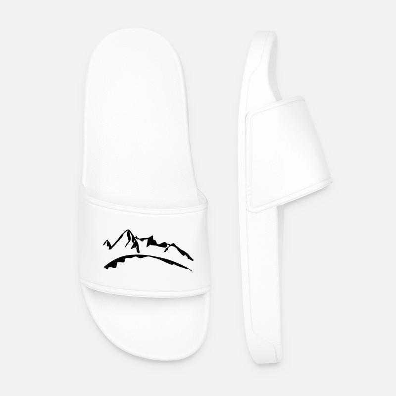 Alps - Männer Badelatschen - Weiß
