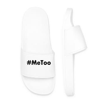 Metoo - Männer Badelatschen - Weiß - Vorne