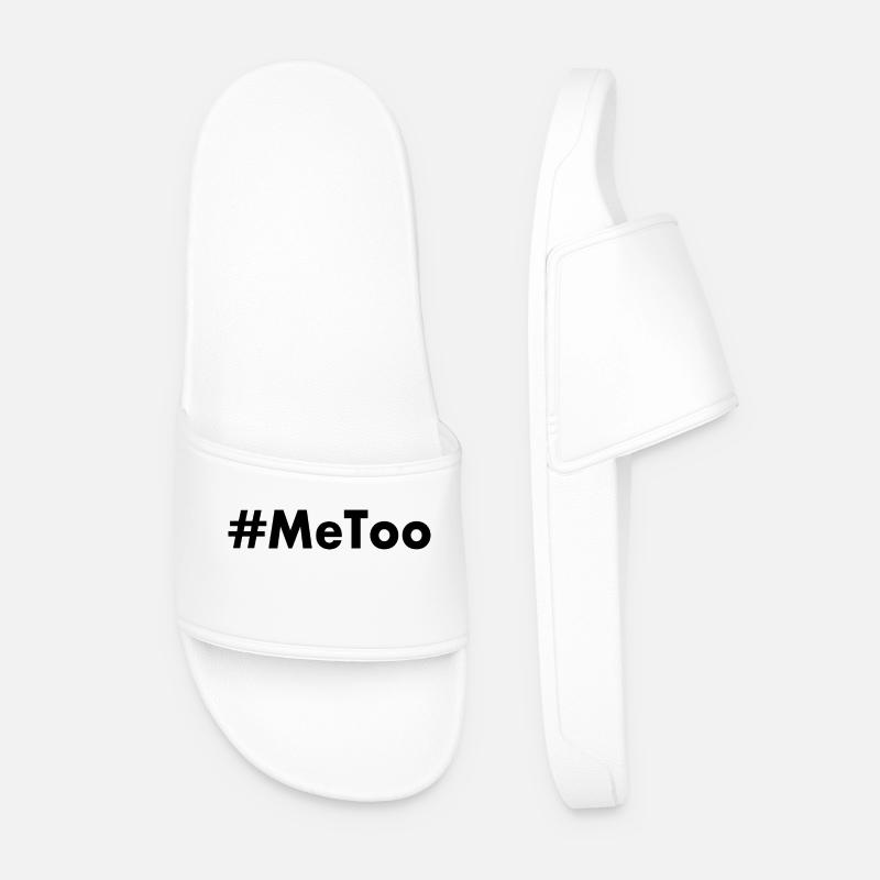 Metoo - Men’s Pool Sliders - white