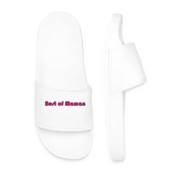 MUTTERTAG. SCHÖNEN MUTTERTAG. MAMA - Männer Badelatschen - Weiß - Vorne