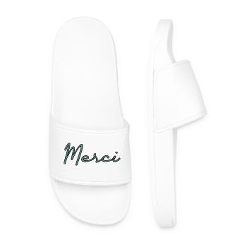 SAINT VALENTINE. bachelorette party. I LOVE YOU. I LOVE YOU. LOVE - Men’s Pool Sliders - white - Front