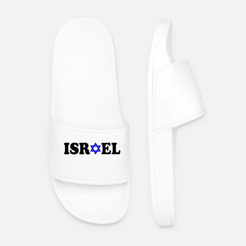 Israel - Männer Badelatschen - Weiß