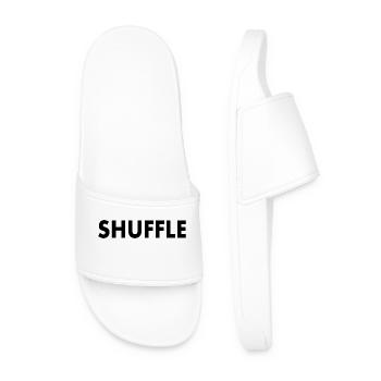 Shuffle - Männer Badelatschen - Weiß - Vorne