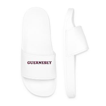 GUERNSEY. VEREINIGTES KÖNIGREICH. ENGLAND. REISE - Männer Badelatschen - Weiß - Vorne