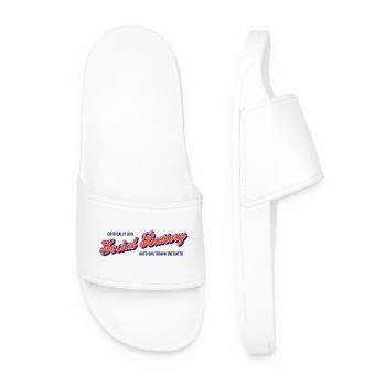 Battery level: Social empty – autoshutdown activated - Men’s Pool Sliders - white - Front