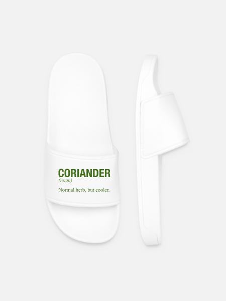 CORIANDER - Men’s Pool Sliders - white