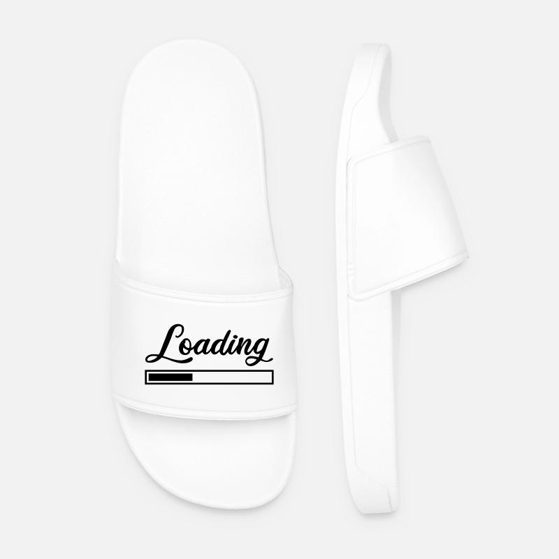 Loading - Men’s Pool Sliders - white