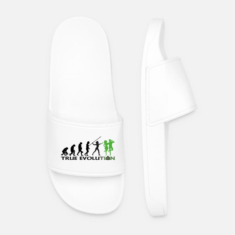Évolution vers la danse traditionnelle irlandaise - Claquettes Homme - blanc