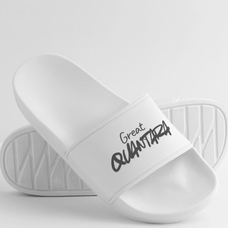 Grande quantité Graffiti Script Claquettes Homme